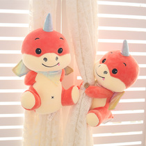 New special price cartoon rope curtain strap a pair of stuffed cute European creative curtain buckle elastic