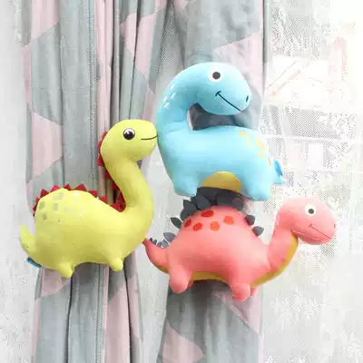 Children's room curtain strap a pair of boys like cute dinosaur curtain strap rope kindergarten curtain buckle