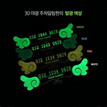 Korean car temporary parking plate number plate moving car reminder card South Korea imported night Board