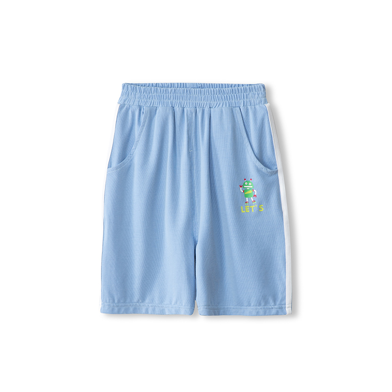 (Loạt trẻ em) một royal city childrens mặc bé trai cotton quần short 2020 mùa hè cậu bé mới năm quần triều.