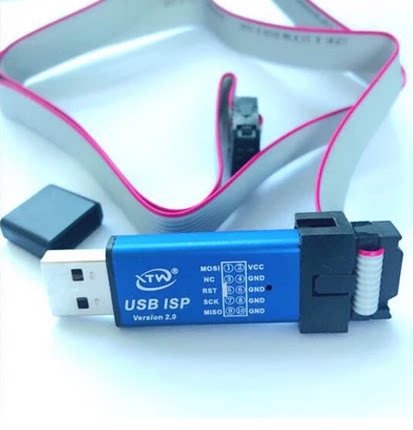 USBISP Downloader 51 AVR Download usbasp Programmer AT89S52 Single Chip ISP Download Cable