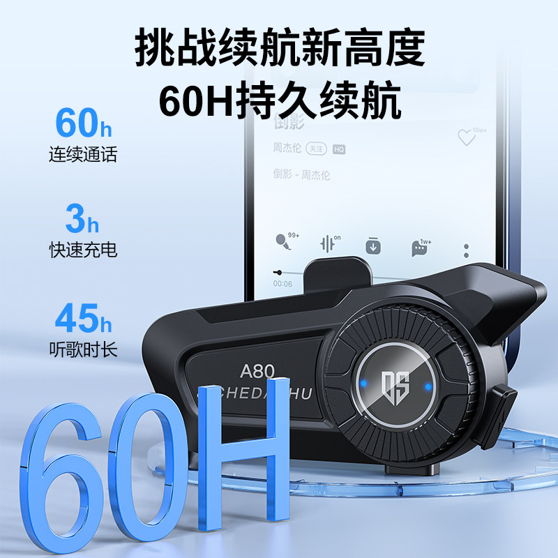Bluetooth-гарнитура для шлема Other A80