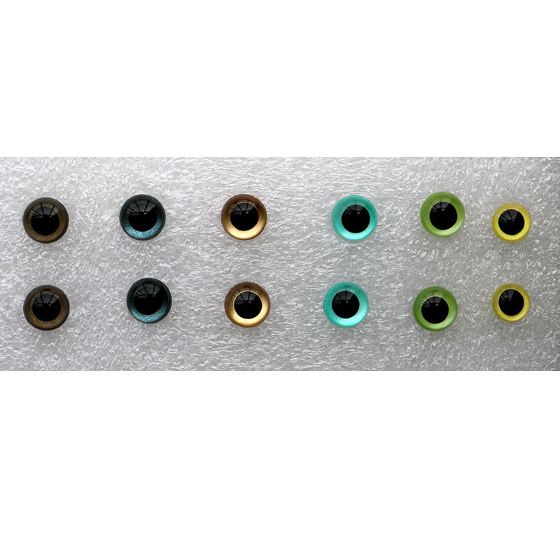 Wool felt wool felt twist stick pet doll cat eyes colorful crystal eyes imported eyes diy