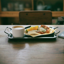 Glutinous rice porcelain) National vintage old iron tray desktop storage iron plate recommended