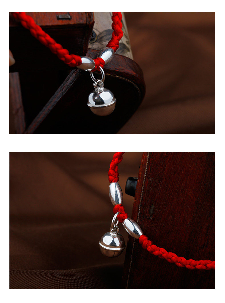 Chaine de cheville Couple      en Argenterie - Ref 3101506 Image 10