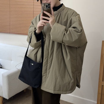 Lightweight cotton-padded clothes for women 2025 new autumn and winter quilted jackets loose large size versatile warm and stylish Lightweight cotton-padded clothes for women 2025 new autumn and winter quilted jackets loose large size versatile warm and stylish