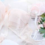 Белый бюстгалтер, комплект, тонкий летний японский бюстгальтер без косточек