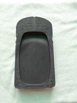 End-stone inkstone crater rock finishly carved guqin Zhaoqing manufacturer is collecting gift inkstone LZ Nanfei ink-stone.]