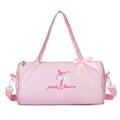 Сумка через плечо, школьный рюкзак для принцессы, детская танцующая модная барсетка, льняная сумка