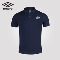 UMBRO Yinbao của nam giới thể thao và giải trí ngắn tay đứng cổ áo bông thoáng khí wicking POLO áo sơ mi áo polo họa tiết