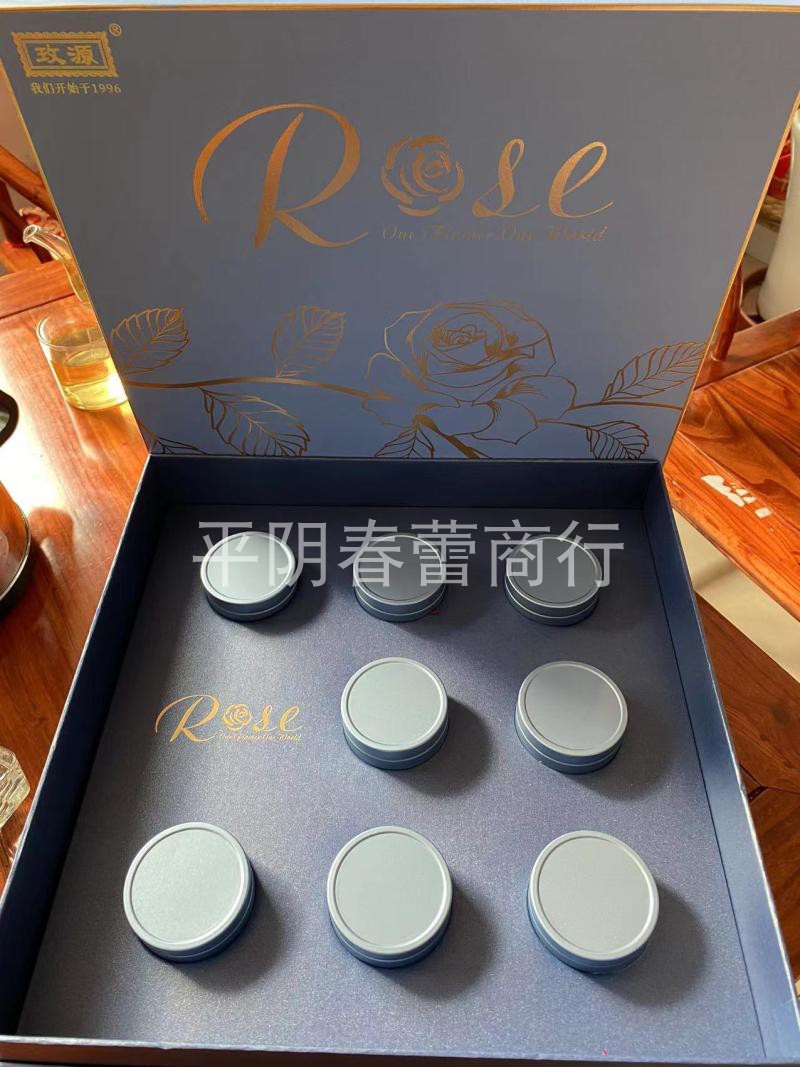 Ping Yin Tianyuan Origin Rose Crown Tea Rose Crown Tea Rose Crown 40g Gift Box Loaded Flowers And Grass Tea Shandong Jinan Special Property