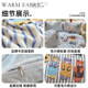 Cartoon towel embroidered milk velvet bed four-piece set winter coral flannel bedding thickened and warm 2025 new style