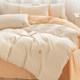 High-end pure cotton four-piece set 2025 new student dormitory bed three-piece bedding quilt cover sheet 3