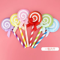 Цветная модель леденца на палочке