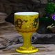 Trung Quốc phong cách rồng vàng mẫu rượu đặt gốm nhỏ thủy tinh cốc rượu mạnh rượu thủy tinh