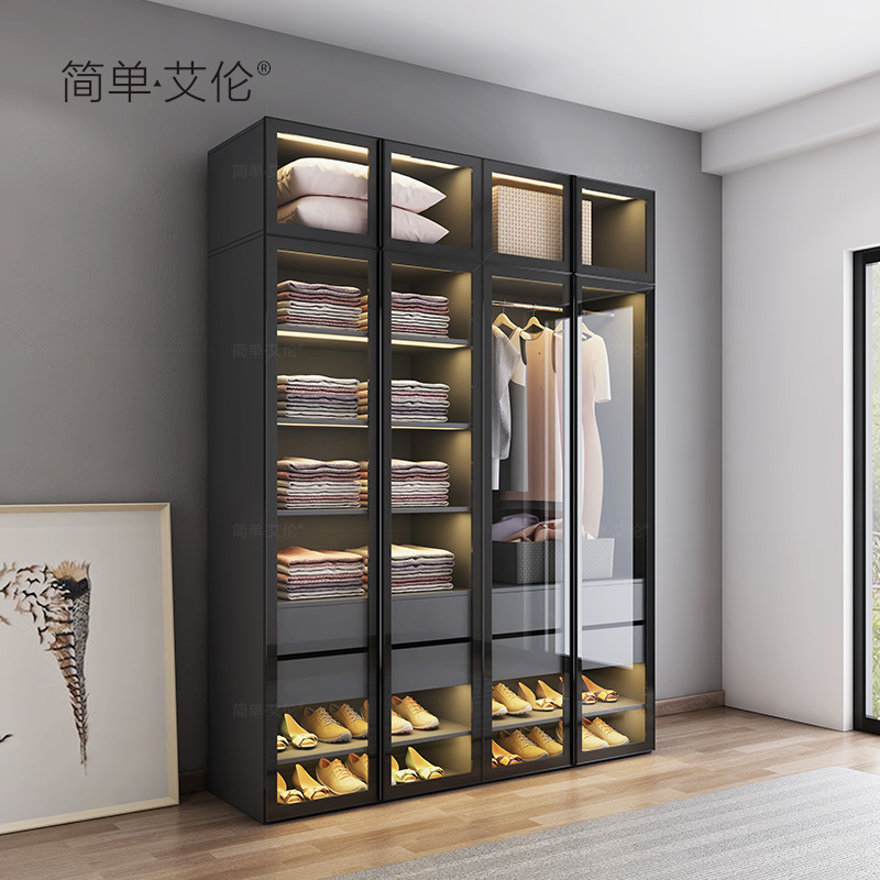Glass Doors Wardrobe : Stylform Linus 150 300cm Sliding Glass Door
