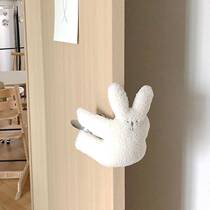 Safety anti-hand pinch door clip anti-closing childrens sliding door slit door blocking door stop door stop anti-door hand pinch baby