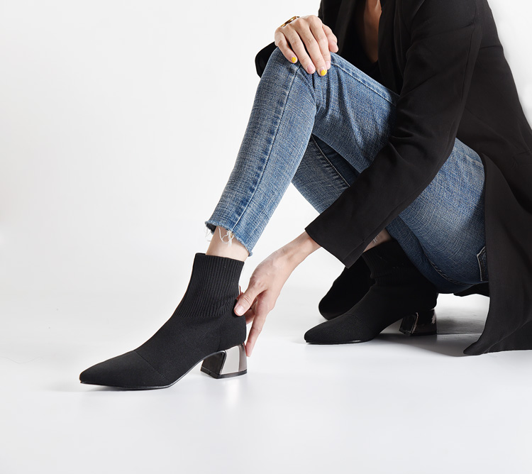 Bottes mi-saison femme OTHER en Caoutchouc - Ref 3251642 Image 8