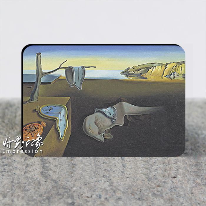 Dali's Works: the Eternity of Memory, the Temptation of Saint Anthony, Refrigerator Magnets, Soft Magnets, Whiteboard Stickers