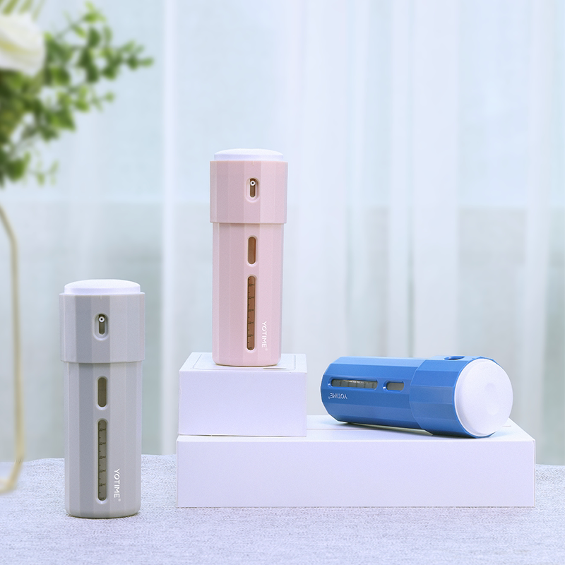 Japan YOTIME travel sub-bottling rotary pressing lotion bottle shampoo bath liquid empty bottle dispenser - Taobao