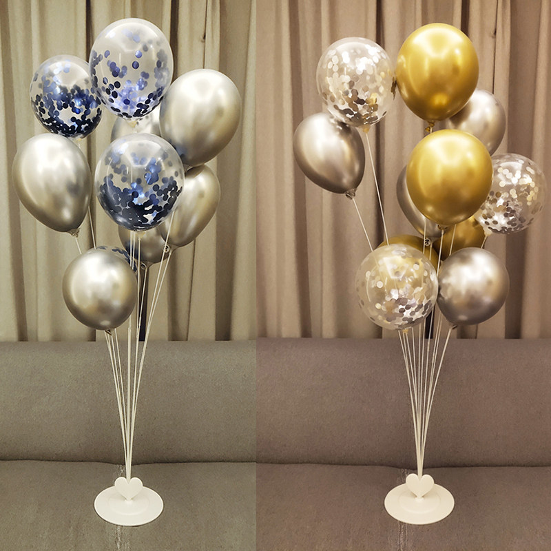 Romantic Themed Balloon Stent Decorated Birthday Opening New Year Scene Arrangement Children Party Post Wedding Wedding House