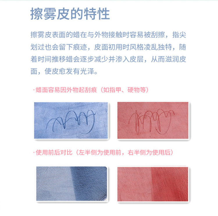 Túi da handmade túi sương mù lau sáp túi da khóa lưu trữ mini đơn giản dung lượng lớn túi khóa đồng - Trường hợp chính ví nữ đẹp 