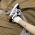Trồng giày thể thao vans os kẻ sọc đen trắng cổ điển nối cao su thô dưới đáy mùa hè nam và nữ giày vải thấp giày sneaker nữ hot trend 2021 Plimsolls
