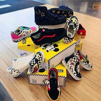 Vans os sk8 aut một chân Disney tên chung Mickey nam và nữ mẫu giày vải cao giày sport nam