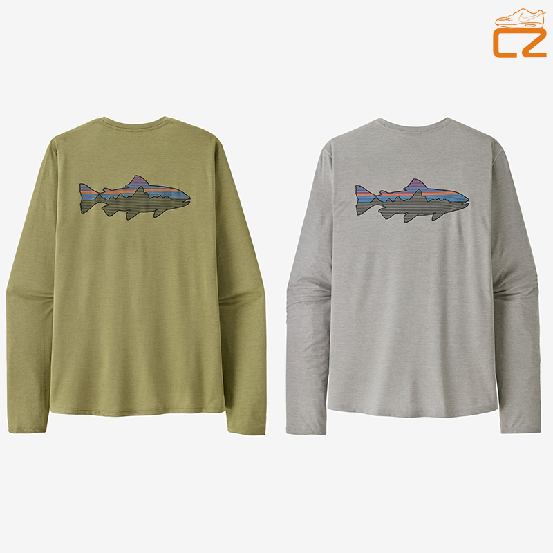 Patagonia 26 Models Patagonia Sun Shirt -Fitz C1 Quick-Drying Sun Protection Men's Long-Sleeved T-Shirt