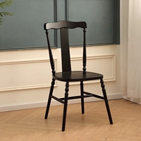 Стул Crown, сиденье из черного массива дерева★Импортированные бревна★Десять лет гарантии