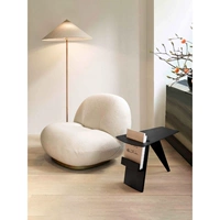 Одинокий маленький диван Light Luxury Creative Net Cred Casual Lazy Sydney Стул Lambsam Вращение Облачное кресло белый толстый человек