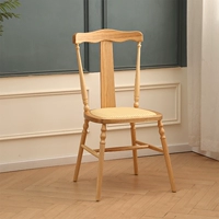 Стул Crown, цвет массива дерева, комплект сидений из настоящего ротанга★Импортные бревна★Десятилетняя гарантия