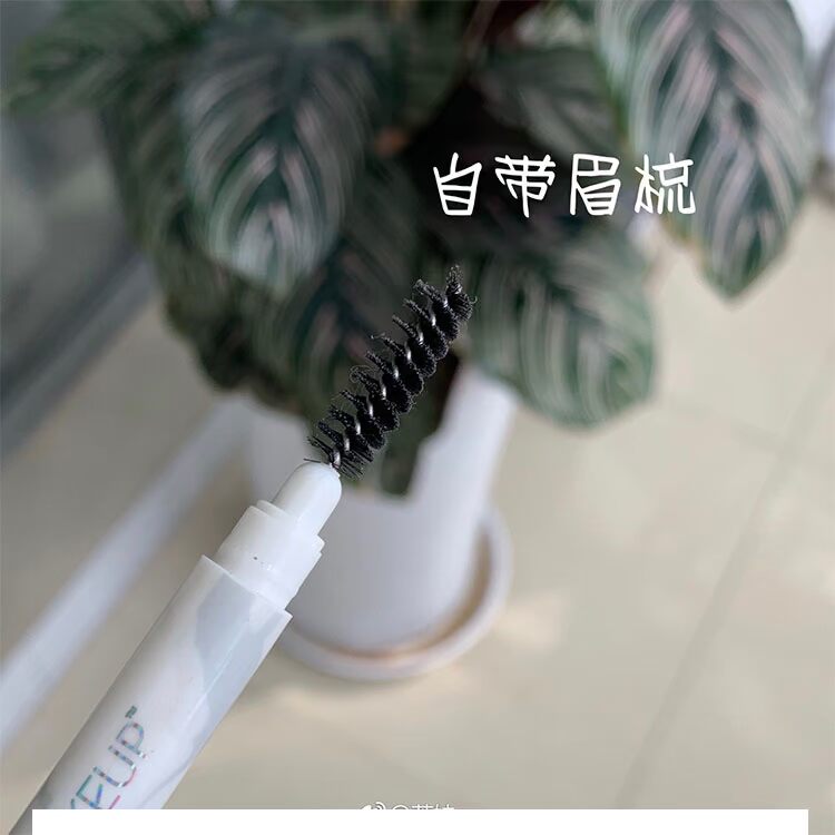 Hàng Trung Quốc NyceMakeup đôi đầu sương mù bút chì tự động xoay tam giác kim cương lông mày bút chì chống thấm nước không nhuộm màu - Bút chì lông mày / Bột / Stick innisfree chì kẻ mày