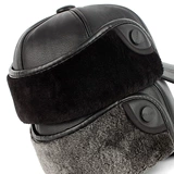 Мужская зимняя шапка, утепленная бейсболка, для среднего возраста