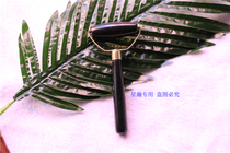 Natural dark green jade beauty container face face eye massage stick beauty jade roller face pusher