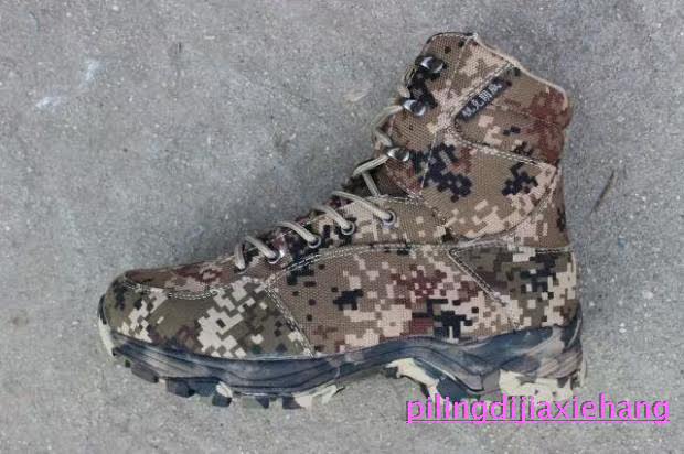 Boots militaires pour homme en toile - Ref 1399325 Image 12