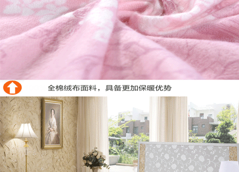 Bộ đồ cotton 4 mảnh nhung cổ điển đôi 1,5m1,8m trải giường bằng vải lanh trải giường 6 * 7 hoạt hình cotton dày ấm 7 * 8 chăn ra gối nệm