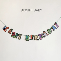 BIGGIFT BABY ~ CARTOON DINOSAUR THEMED BIRTHDAY LETTER LAQI BABY CHILDREN BIRTHDAY PARTY DECORATIONS