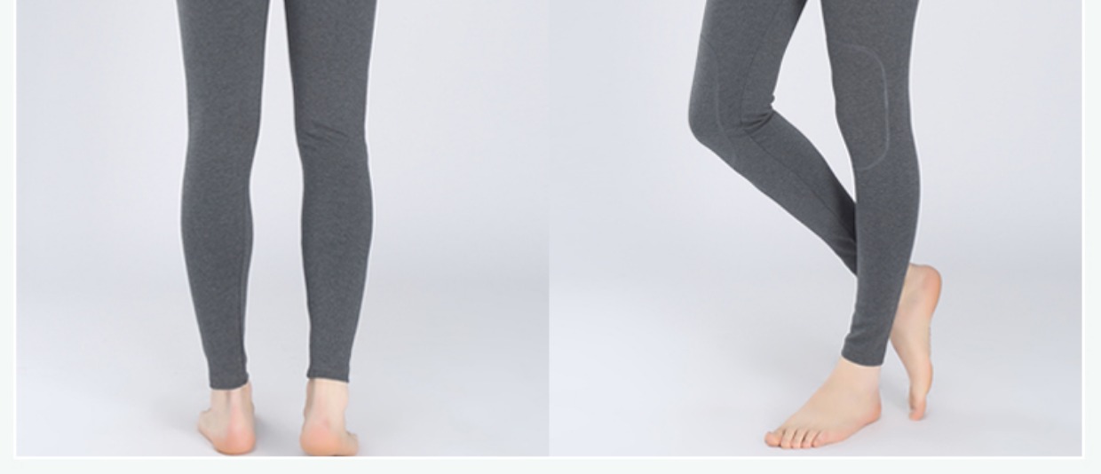 Mùa xuân và mùa thu Shuthong Lycra cotton độn đầu gối quần dài quần nam ấm áp đơn mảnh căng Quần đáy đáy quần bó sát cho nam