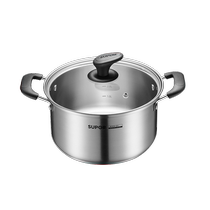 Supor soup steamer 304 stainless steel one pot multi-purpose gas induction cooker universal
