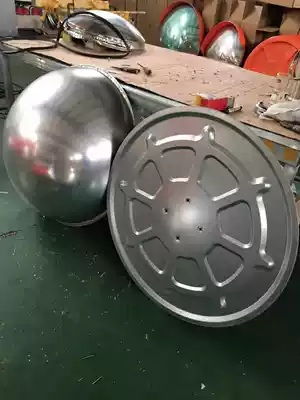 Hemisphere mirror spherical convex mirror spherical mirror traffic 1/2 reflector road turning wide angle 80CM
