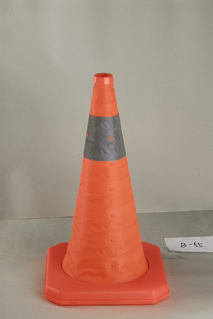 55cm telescopic road cone lift type road cone warning telescopic emergency road cone folding reflective cone roadblock cone warning cone