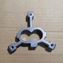 Double hole tripod combustion machine accessories double hole bracket flame plate bracket double hole bracket