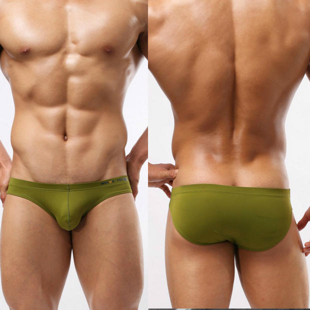 Mềm mượt và sáng bóng lồi nam gợi cảm quần bơi bãi biển quần short mùa xuân nóng tắm phù hợp với áo tắm một lớp bikini đen quần bơi quần bơi nam speedo