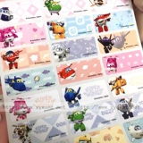 超级飞侠 Водонепроницаемая водостойкая именная наклейка для школьников, делается под заказ