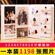 6-inch couple encapsulated plastic photo album special decoration photo album for childrens growth commemorative album insert paper