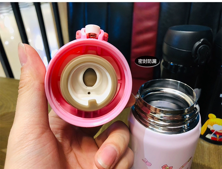 Phiên bản tiếng Hàn của cốc nước đỏ cô gái xinh đẹp cốc nữ sinh viên sáng tạo nhỏ tươi nghệ thuật cầm tay dễ thương siêu dễ thương cốc - Tách