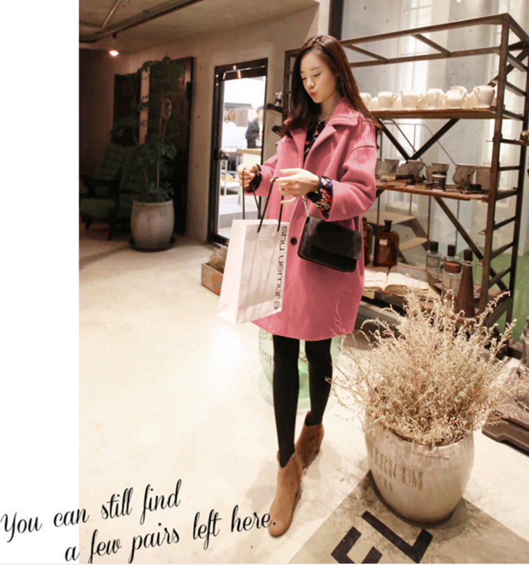 Шерстяные пиджак девочки длинная модель тонкая модель весна кардиган Women long cardigan coats jacket для возраста 