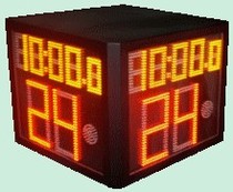 Three-sided and four-sided Kaiyi 24-second timer basketball game 24-second countdown timer wireless 24-second electronic second timing card