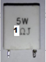 Seneless vertical cement resistance 5W1RJ 5W1R brand new import